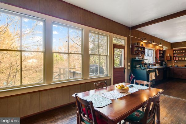 Dining room, Interior, Kitchen, Wood Texture Flooring