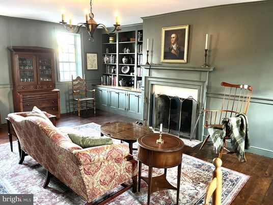 Chandelier, Fireplace, Interior, Living room, Wood Texture Flooring