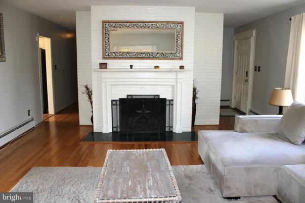 Fireplace, Interior, Wood Texture Flooring