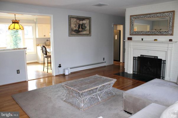 Fireplace, Interior, Pendant Lights, Wood Texture Flooring