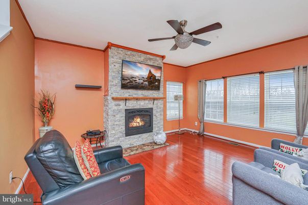 Fireplace, Interior, Wood Texture Flooring