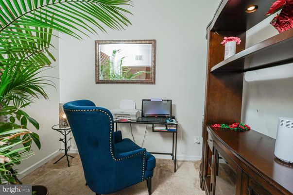 Home Office, Interior, Recessed Lighting