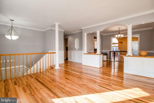 Chandelier, Interior, Pendant Lights, Recessed Lighting, Wood Texture Flooring