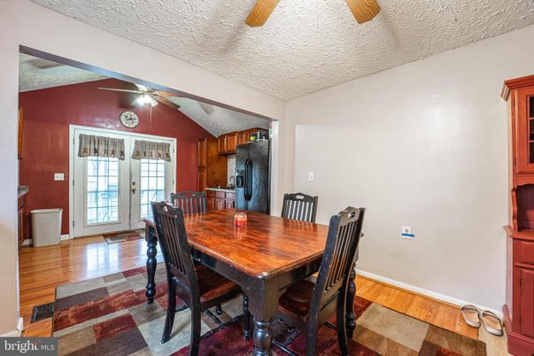 Dining room, Interior, Wood Texture Flooring