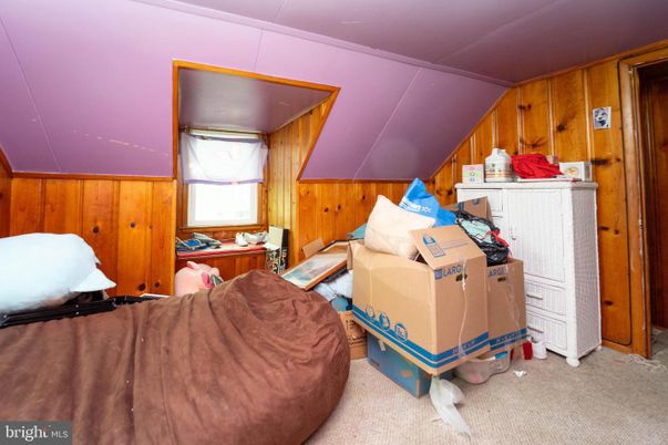 Bedroom, Interior, Wooden Walls