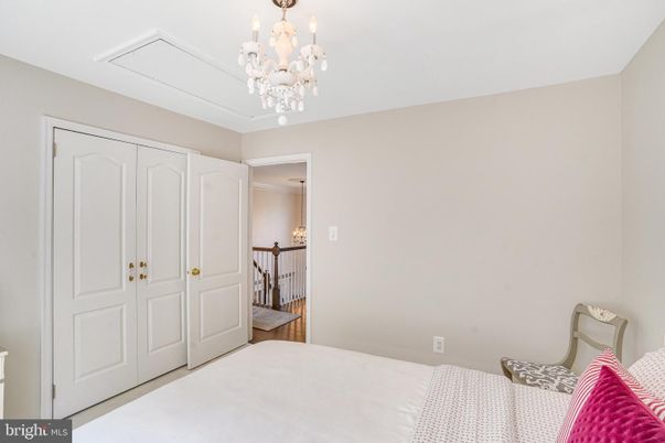 Bedroom, Chandelier, Interior