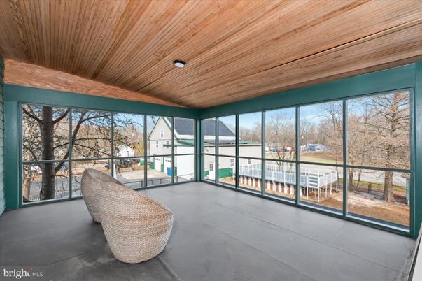 Interior, Sun Room, Wooden Ceilings