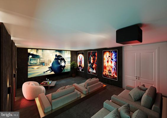 Interior, Projection Screen