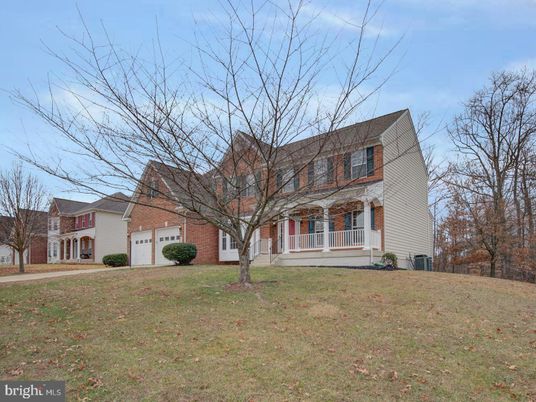Attached, Backyard, Exterior, Facade, Brick Facade, French Provincial