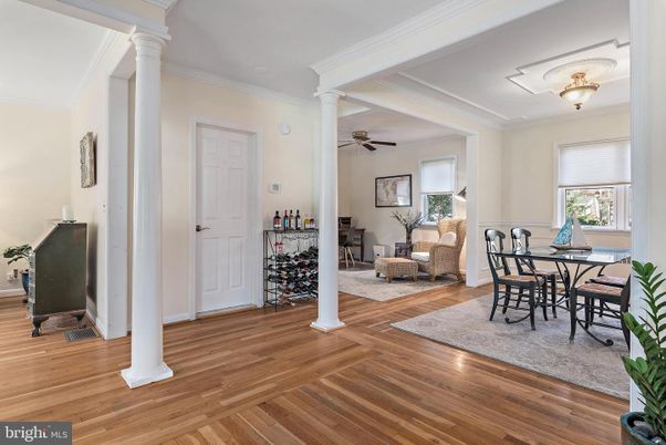 Dining room, Interior, Wood Texture Flooring