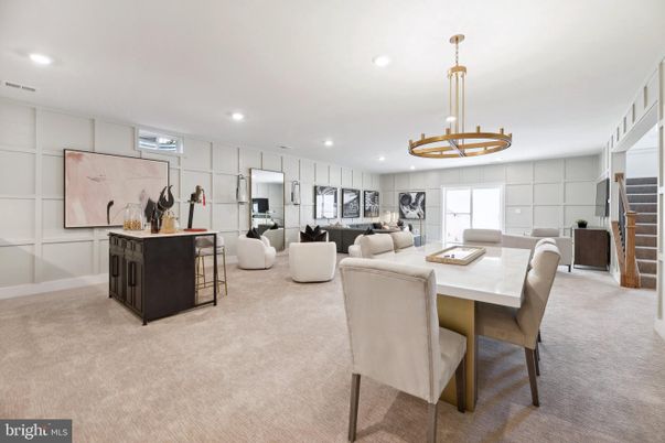 Dining room, Interior, Kitchen, Living room, Pendant Lights, Recessed Lighting