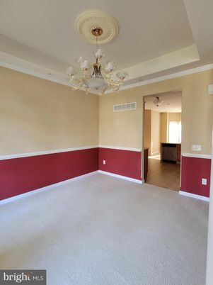 Chandelier, Empty room, Interior