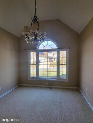Chandelier, Empty room, Interior