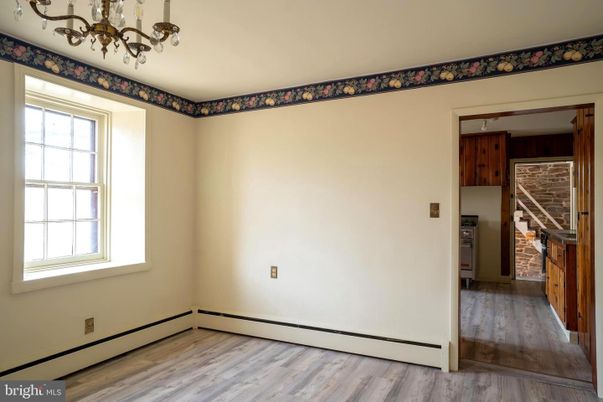 Chandelier, Empty room, Interior, Wood Texture Flooring