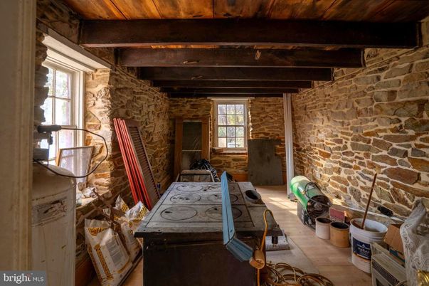Interior, Stone Walls, Wooden Beams, Wooden Ceilings
