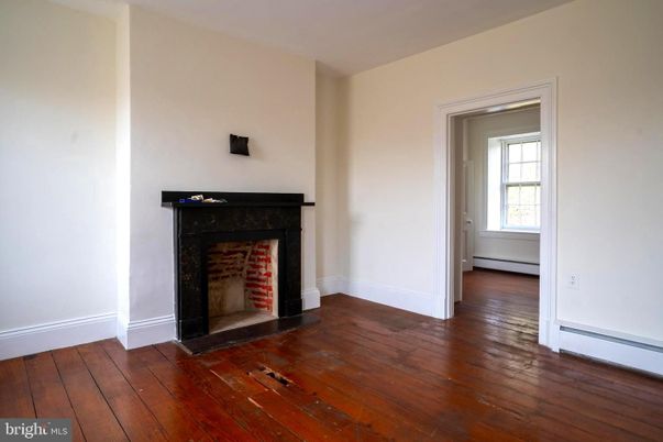 Empty room, Fireplace, Interior, Wood Texture Flooring