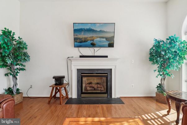 Fireplace, Interior, Wood Texture Flooring