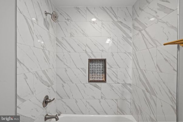 Bathroom, Interior, Marble Walls