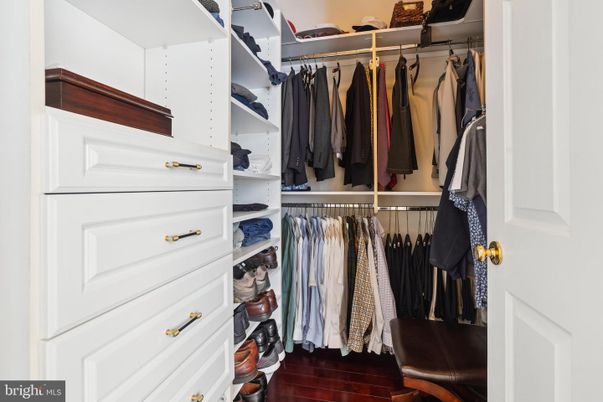 Interior, Walk-in Closets, Wood Texture Flooring