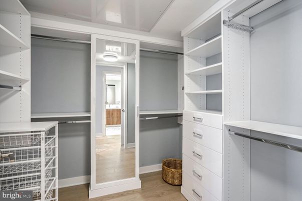 Interior, Walk-in Closets, Wood Texture Flooring