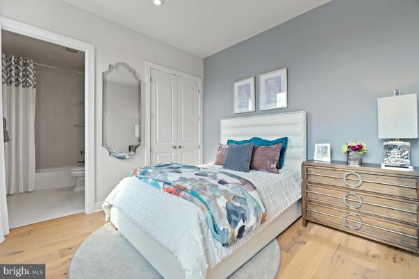 Bathroom, Bedroom, Interior, Recessed Lighting, Wood Texture Flooring