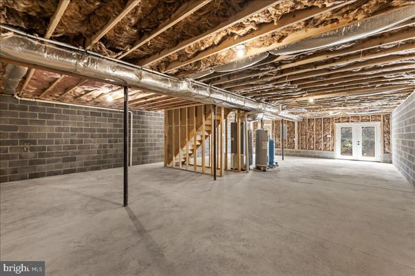 Interior, Stone Walls, Wooden Beams