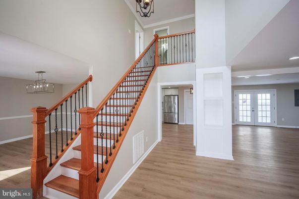 Chandelier, Interior, Pendant Lights, Recessed Lighting, Wood Texture Flooring