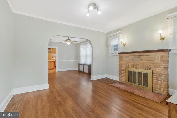 Empty room, Fireplace, Interior, Wood Texture Flooring