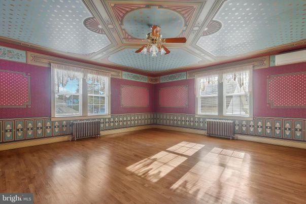 Empty room, Interior, Wood Texture Flooring