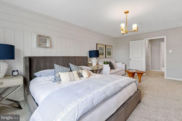 Bedroom, Interior, Pendant Lights