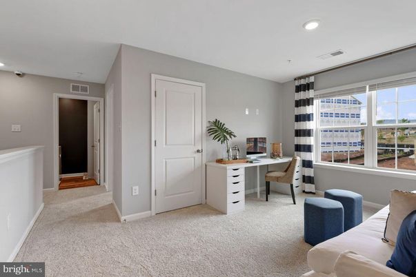 Home Office, Interior, Recessed Lighting
