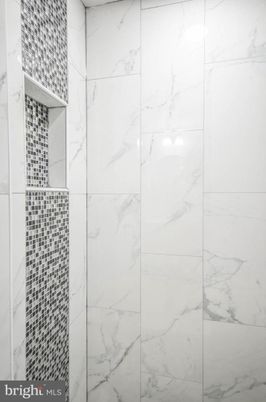 Bathroom, Glass Shower, Interior, Marble Walls