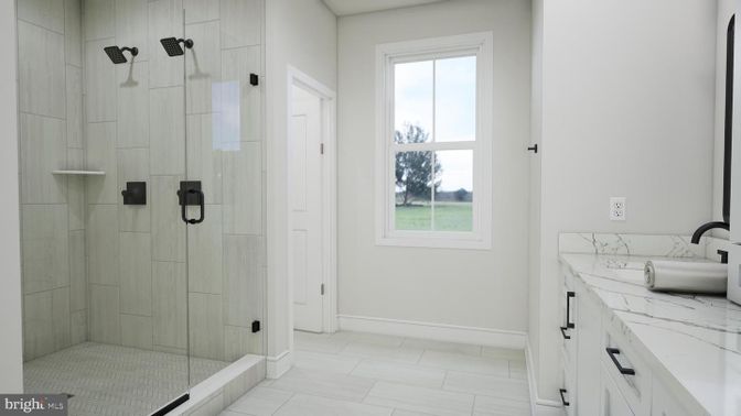 Bathroom, Glass Shower, Interior