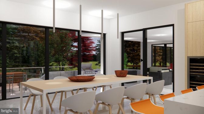 Dining room, Interior
