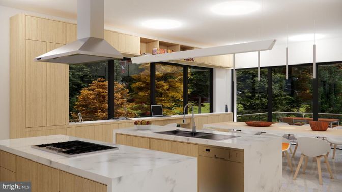 Dining room, Interior, Kitchen