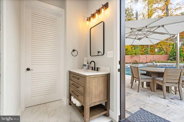 Bathroom, Dining room, Interior, Marble