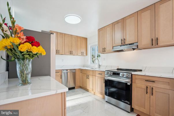 Interior, Kitchen, Marble, Stainless Steel Appliances