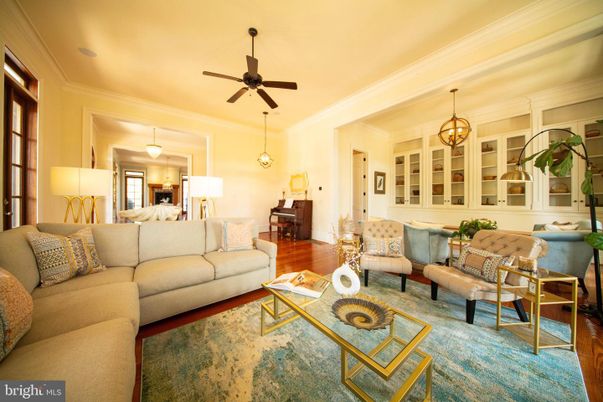 Chandelier, Interior, Living room, Pendant Lights, Wood Texture Flooring