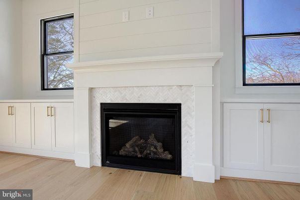 Fireplace, Interior, Wood Texture Flooring