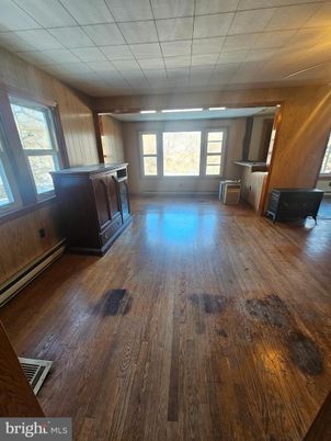 Empty room, Interior, Wood Texture Flooring