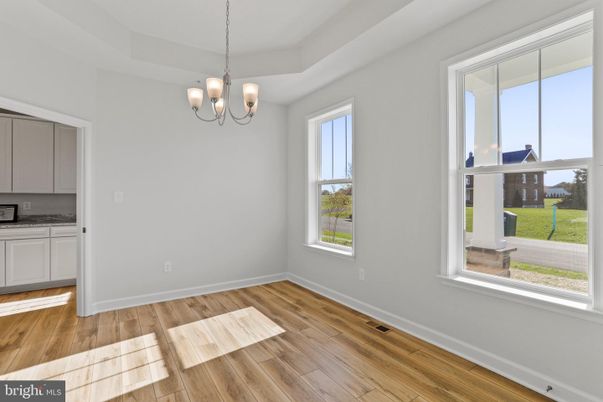 Chandelier, Empty room, Interior, Wood Texture Flooring