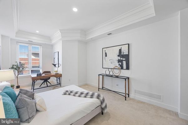 Bedroom, Home Office, Interior, Recessed Lighting