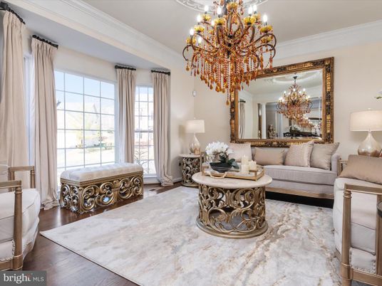Chandelier, Interior, Living room, Wood Texture Flooring