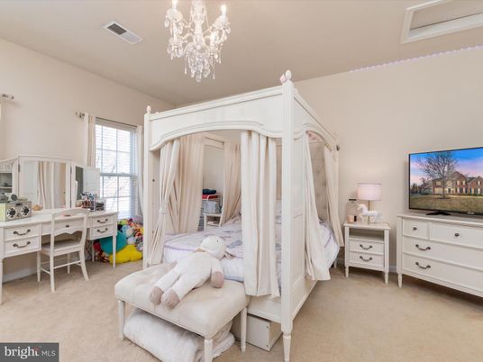 Chandelier, Home Office, Interior