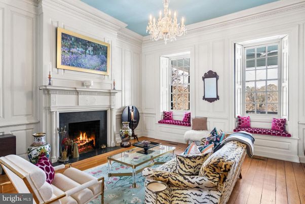 Chandelier, Fireplace, Interior, Living room, Wood Texture Flooring