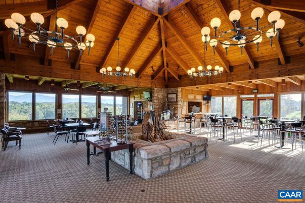 Chandelier, Dining room, Fireplace, Interior, Living room, Wooden Beams, Wooden Ceilings, Wooden Walls