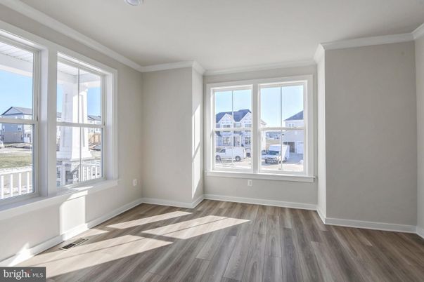 Empty room, Interior, Wood Texture Flooring