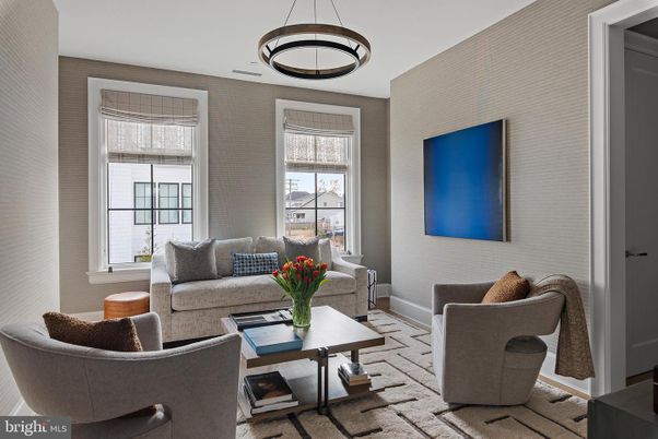 Interior, Living room, Pendant Lights, Wood Texture Flooring