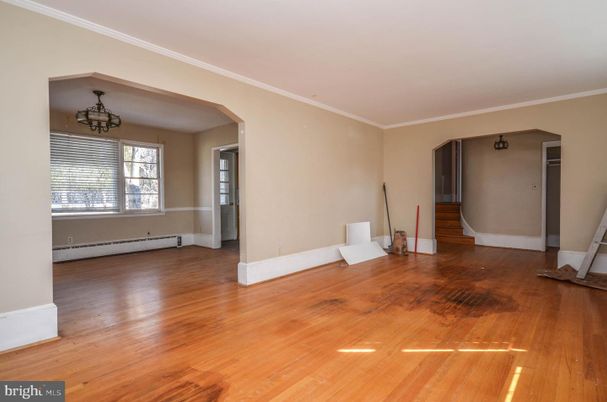 Empty room, Interior, Wood Texture Flooring