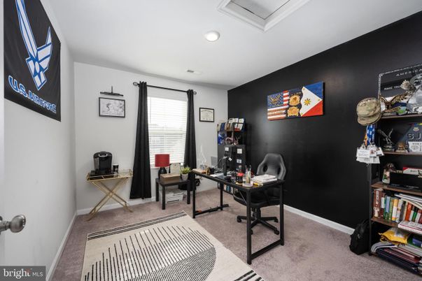Home Office, Interior, Recessed Lighting